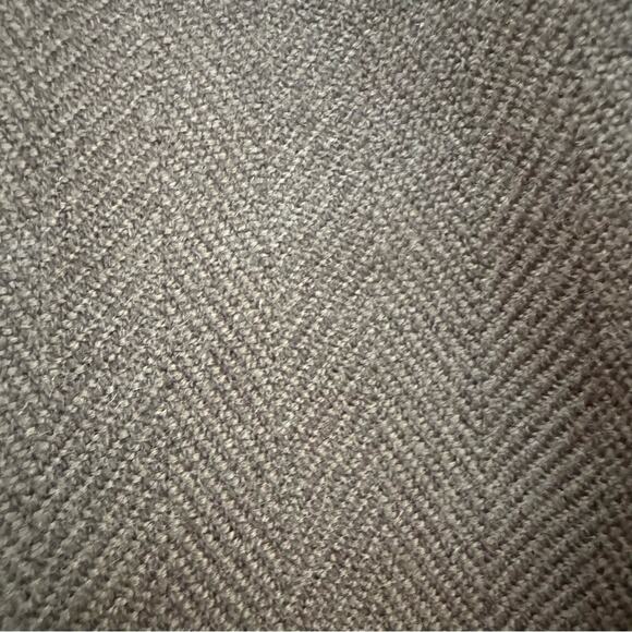 Juicy Couture Y2K Brown Herringbone Wool Blazer w/Silk Lining - Picture 7 of 11